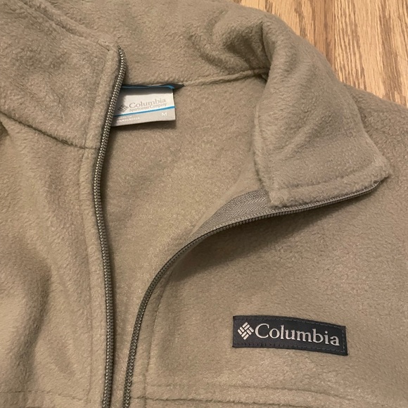 Columbia Other - Tan Columbia Fleece Full Zip